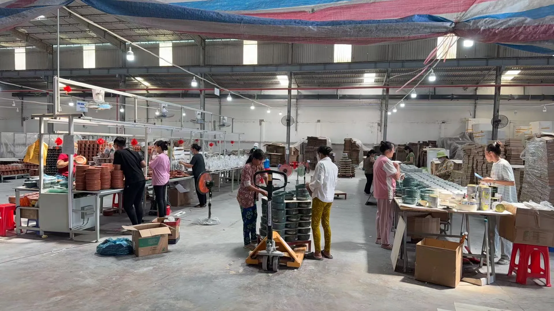 Ceramic Production Floor